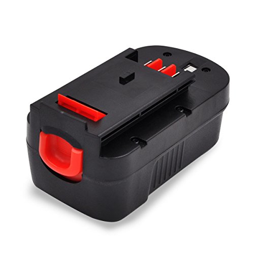 GERIT BATT for Black and Decker 18V Battery for Power Tool HPB18 Firestorm FS180BX A183000mAh