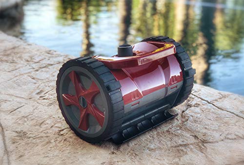 New Advanced Suction Automatic Swimming Pool Cleaner Vacuum with Wheels - Complete Set with Box and Hose
