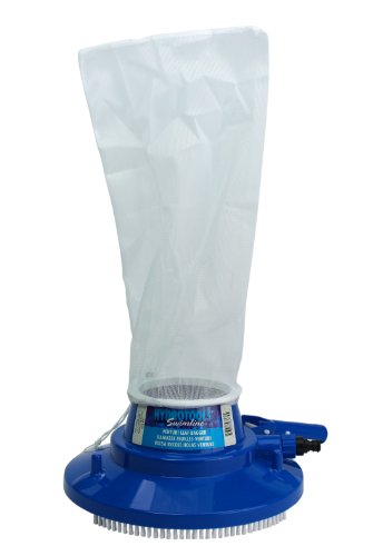 Aqua Select Leaf Gulper Vacuum Cleaner for Swimming Pool with Brushes Swivel Wheels  Ultra Fine Mesh Bag