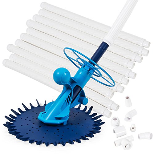 ARKSEN Automatic Inground Above Ground Suction Type Side Swimming Pool Cleaner Vacuum
