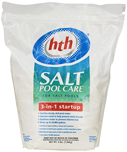 HTH 66527 Salt System 3 in 1 Start Up Pool Care 4 lb