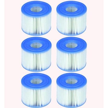 Intex PureSpa Type S1 Easy Set Pool Filter Cartridges 6 Filters  29001E