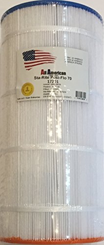 Sta-Rite Posi-Flo 70 WC108-57S2X Replacement Filter Cartridge Aladdin 17201 Unicel UHD-SR70 Sta-Rite Posi-Flo 88PTM70 Pleatco PSR70 Filbur FC-2540 Swimming Pool Filter Cartridge