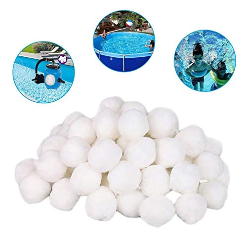 S WIDEN ELECTRIC Pool Filter Balls Swimming Pool Cleaning Equipment Eco-Friendly Dedicated Fine Filter Fiber Ball Filter and Filter Media Pool Lightweight High Strength Durable Filter Cleaner