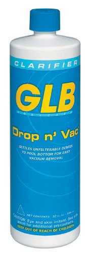 GLB Pool Spa Products 71408 1-Quart Drop n Vac Pool Water Clarifier