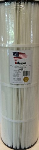 2 PACK Hayward CX1750RE ALL AMERICAN Cartridge Unicel C-8417 Pleatco PA175 Filbur FC-1294 Sta-Rite Posi-Clear PXC150 Star Clear Plus C1750 Sta-Rite 25230-0150S Swimming Pool Filter Cartridge