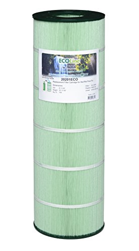 StaRite PosiFlo 100 NEW ECO-LINE CARTRIDGE Aladdin 20201 100 TXTXR II PTM 100 100GPM-TX Unicel UHDSR100 OEM WC10858S2X Pleatco PSR100 Filbur FC2550 Replacement Swimming Pool Filter Cartridge