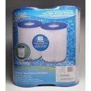 Summer Escapes B Cartridges Two Pack Of Swimming Pool Filters Patented Cartridge Filter With Built-in Chlorinator