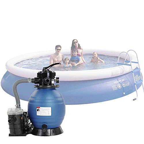 2400GPH 13 Sand Filter 34 HP Above Ground Swimming Pool Pump Intex Compatible