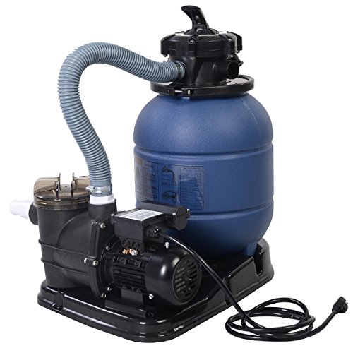 GoplusÂ New Pro 2400GPH 13 Sand Filter Above Ground 10000GAL Swimming Pool Pump