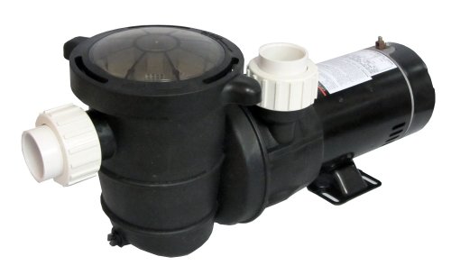 High Performance Swimming Pool Pump Above-Ground 1 HP with Union Fittings