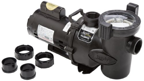 Jandy FHPM 1-12 FloPro Single Speed 1-12-Horsepower Swimming Pool Pump