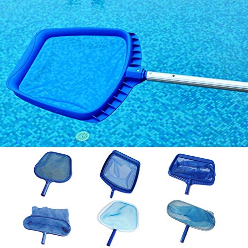 Pool Cleaning ToolUniversal Swimming Pool Skimmer Net Fine Mesh Leaf Catcher Cleaner Aluminum Frame Pools Spas Cleaning Supplies