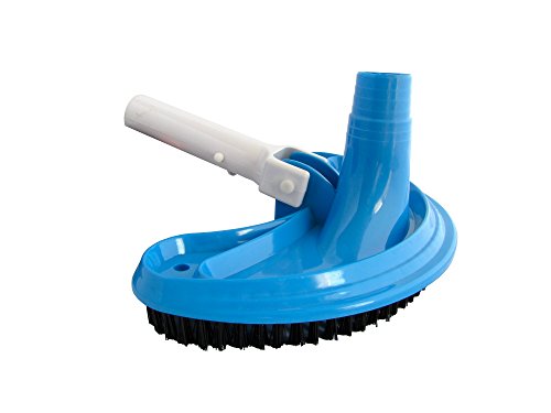 Above ground swimming pool vacuum head