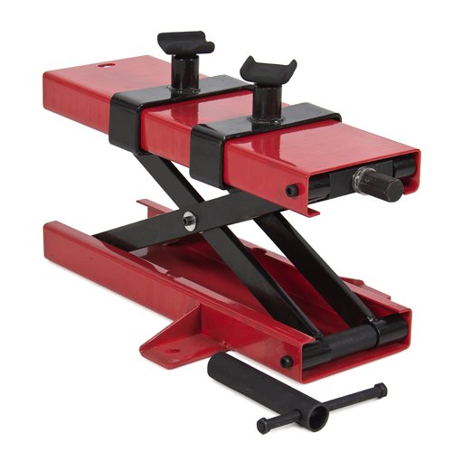 Best Choice Products 1100 Lb Motorcycle Dirt Bike Atv Scissor Center Floor Jack Mini Lift Stand Plate Repair Auto