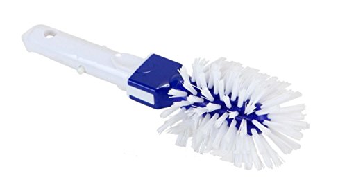 11 Blue and White Swimming Pool and Spa Corner Scrub Brush