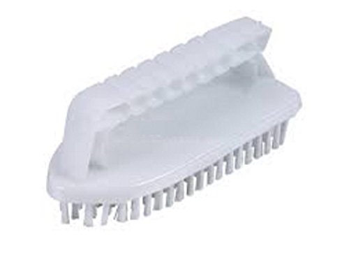 575 White All-Purpose Hand-Held Swimming Pool Scrub Brush