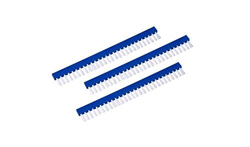Pack of 3 Long Replacement Brushes For Swimming Pools and Spas Vacuum Head