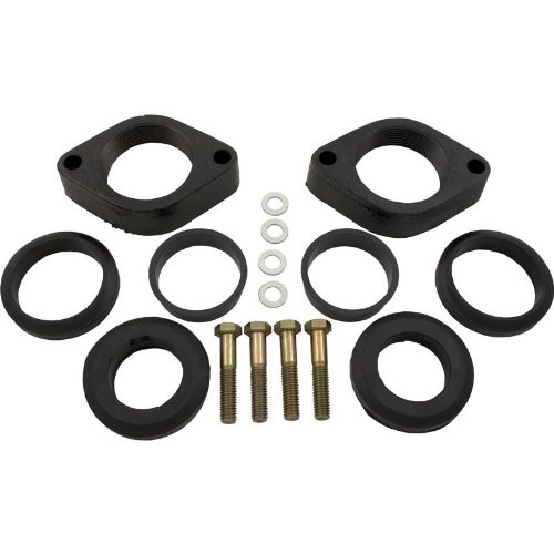 Zodiac R0055000 2-Inch Flange and Gasket Assembly Replacement for Select Zodiac Jandy Pool Heaters