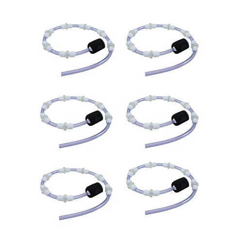 Pentair 4 Wheel Letro Legend Swimming Pool Cleaner Sweep Hose Assembly 6 Pack
