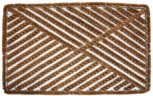 Jamp M Home Fashions Coir Boot Scraper Doormat 24&quot X 36&quot