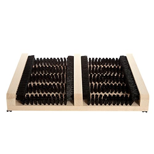 Boot Scraper  Shoe Scrubber - Doormat Scraper With Brush