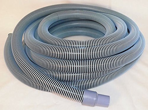 (ship From Usa) Deluxe Pool Vacuum Vac Hose With Swivel Cuff, 40 Feet(40') By 1-1/2 Inch (1.5") /item No#e8fh4f854130394