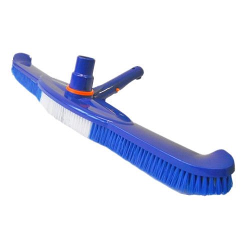 20" Pool Spa Brush / Vacuum Head Combo With Swivel Hose Cuff & Nylon Bristles __#g451yh4 51io3422132