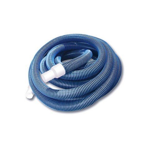 NorthLight Blue Extruded EVA In-Ground Swimming Pool Vacuum Hose with Swivel Cuff - 50 ft x 15 in