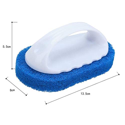 Transport-Accessories - Magic Sponge Cleaning Brush Strong Decontamination Brush for Bathroom Toilet Tiles Pot Wall Cleaning Brush Tools 2 Colors