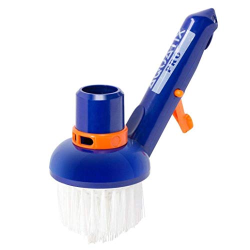 scgtpapadc Swimming Pool Hot Spring Fish Pond Wall Cleaning Brush Scrubber Cleaner Tool - Blue