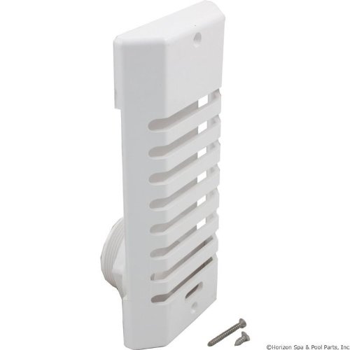 Waterway 640-6920 White 1.5" Slip Low Profile Spa Strip Skimmer