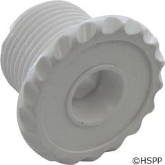 Waterway 215-9850 15&quot Ozone Cluster Deluxe Scallop Fixed White Spa Jet Internal