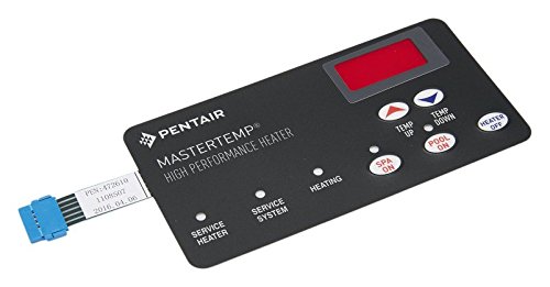 Pentair 472610z Switch Membrane Pad Replacement Mastertemp Pool And Spa Heater Electrical System