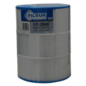 Filbur Fc-2960 Antimicrobial Replacement Filter Cartridge For Waterway Clearwater Pool 75 Pool And Spa Filter