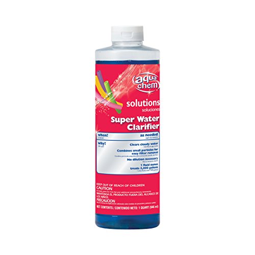 Aqua Chem Super Water Clarifier For Swimming Pools 1-quart
