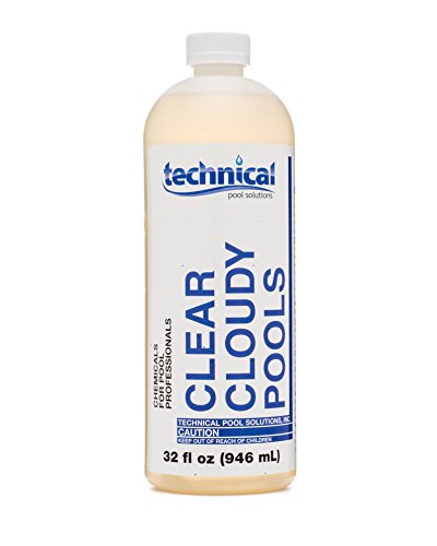 Technical Pool Solutions Clear Cloudy Pools Clarifier 32 Ounces