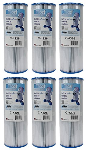 6) Unicel C-4326 Rainbow Waterway Pool Spa Filter Replacement Cartridges C4326