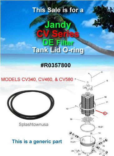 Jandy CV340 460580 Cartridge Filter O-ring R0357800