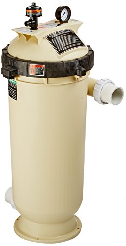 Pentair 160354 Cleanamp Clear Rp Fiberglass Reinforced Polypropylene Tank Cartridge Pool Filter 100 Square Feet