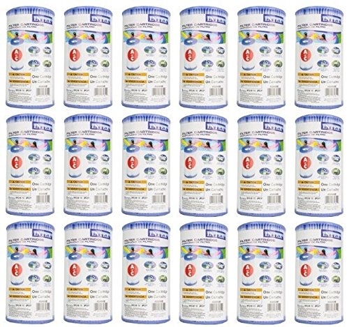18 Pack Genuine Intex Pool Easy Set Filter Cartridge Type A 29000e 530 1000 1500