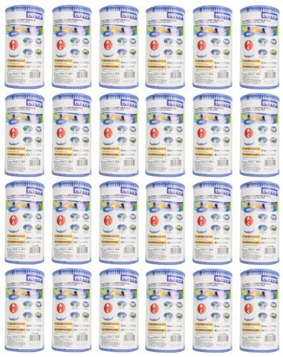 24 INTEX Type A Easy Set Pool Filter Cartridges 59900E by Intex