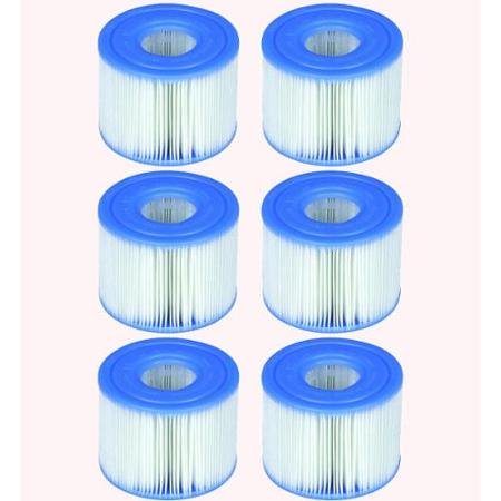 Intex PureSpa Type S1 Easy Set Pool Filter Cartridges 6 Filters  29001E