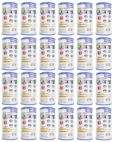 Intex Type A Easy Set Pool Filter Cartridge 24-pack  29000e 59900e