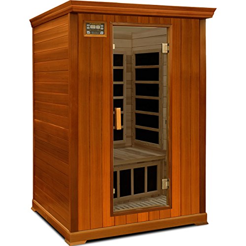 Crystal Sauna Fwc200 2-person Family Infrared Sauna In Red Cedar