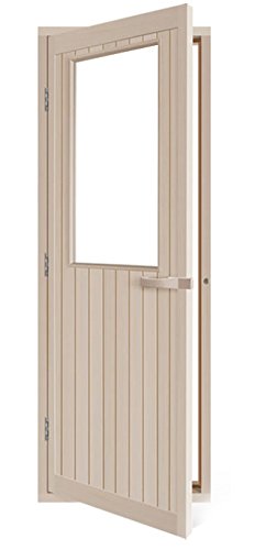 Aspen Sauna Door With Bronze Glass left Hand Hinge