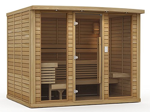 Goldstar 2500 Prebuilt Traditional Sauna w Harvia Cilindro 7kw