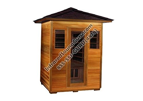 BRAND NEW 2015 MODEL 4 PERSON SIERRARUSTIC CANADIAN CEDAR INFRARED SAUNA - 3 YEAR WARRANTY