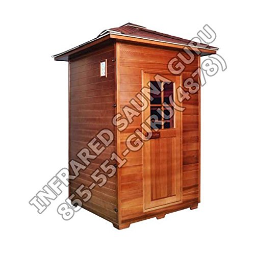 BRAND NEW FULL SPECTRUM 2 PERSON SIERRA CANADIAN CEDAR INFRARED SAUNA - 3 YEAR WARRANTY