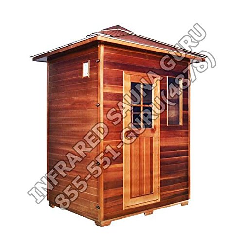 BRAND NEW FULL SPECTRUM 3 PERSON SIERRA CANADIAN CEDAR INFRARED SAUNA - 3 YEAR WARRANTY